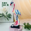 New Design Colorful Indoor Modern Home Decor Resin Flamingo Statue