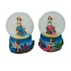 Customized Beach Souvenir Gift Resin Mermaid Snow Globe