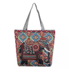 Wholesale National Style Shoulder Bag Thailand Elephant Tote Bag