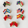 High Quality Custom Nation Country Flag Pin Metal Lapel Collection Tourist Souvenir Pin Badge