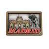 Customized Wood Tourist Souvenir Spain Madrid Fridge Magnet