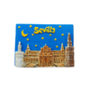 Customized Resin Handmade Spain Sevilla Malaga Souvenir Fridge Magnet