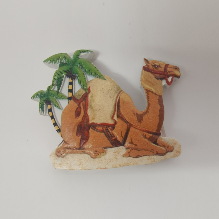 Factory Free Design Resin 3D Printing Camel Morocco Souvenir Fridge Magnet