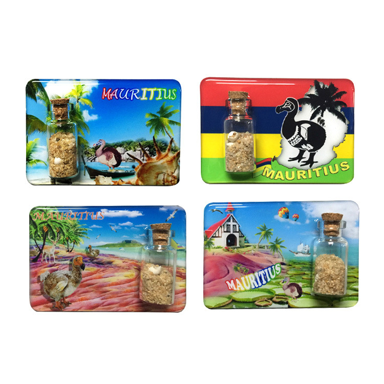 Factory Custom Travel Gift Wood Dodo Souvenir Mauritius Fridge Magnet