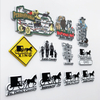 Wholesale Custom 3D Travel Gift Souvenir Rubber PVC Fridge Magnet