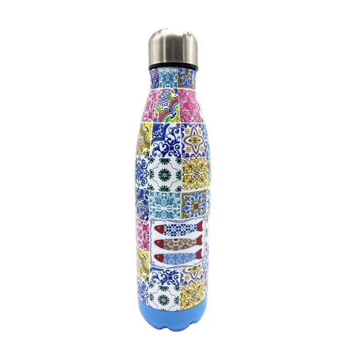 Custom Logo Print Souvenir Gift Stainless Steel Water Bottle Vacuum Flasks