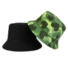 Summer Beach Sun Hat Colorful Heart Printed Camouflage Bucket Hat