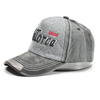 Wholesale Cotton Mallorca Souvenir Cap 5 Panel Embroidery Washed Baseball Cap