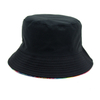 Wholesale New Fashion Colorful Summer Fisherman Hat Rainbow Tie Dye Bucket Hat