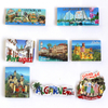 European City Landscape Resin 3D Printing Tourist Souvenir Custom Made Fridge Magnet