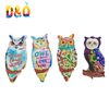 Resin Printing Animal Shape Souvenir Magnet Owl Fridge Magnet