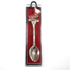 Tourist Gift OEM Logo Engraved Decorative Metal Spoon Custom Souvenir Spoon