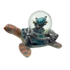 Custom Logo Resin Florida Maldives Tourist Souvenir Tropical Beach Fish Turtle Snow Ball Souvenir Snow Globe