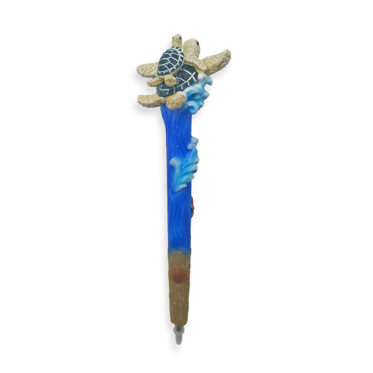 Custom Creative Travel Promotion Gift Resin Crafts Pen Souvenir Resin Pen