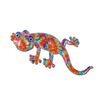 European Style Spain Lizard Wall Art Hanging Ornaments Resin Lizard for Home Decoration