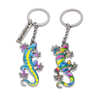 Wholesale Custom Alloy Metal Spain Lizard Keychain Souvenir Barcelona Key Chain