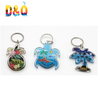 Custom Printed Tourist Souvenir Acrylic T-Shirt Keychain