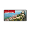 Custom Metal License Plate Italy Magnet Fridge Magnet Italian Souvenirs Magnet