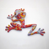 Modern Home Decor Graffiti Resin Frog Wall Hanging Sculpture