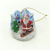 Christmas Craft Resin Santa Claus Ornament Christmas Tree Hanging