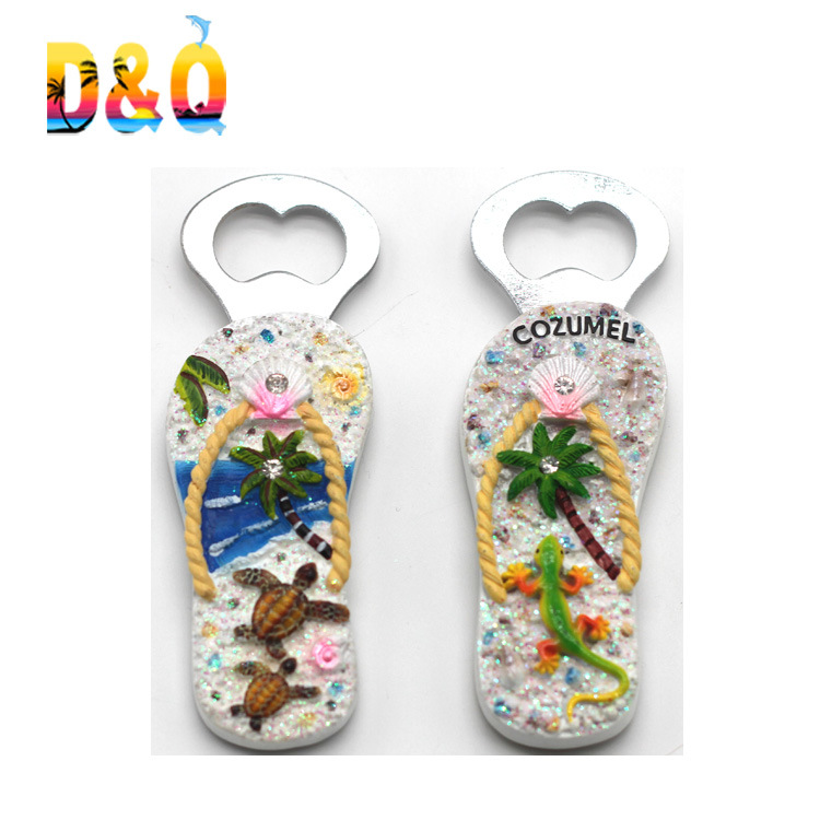 Souvenir Resin 3D Turtle Shape Bottle Opener