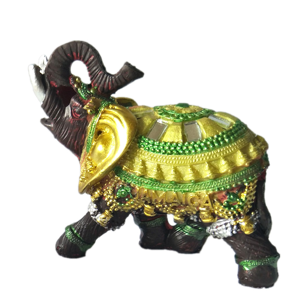 Polyresin Elephant Figurines for Home Decor Ornament