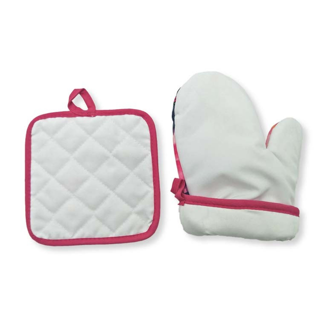 Factory Price Custom Print Kitchen Cotton Oven Mitts