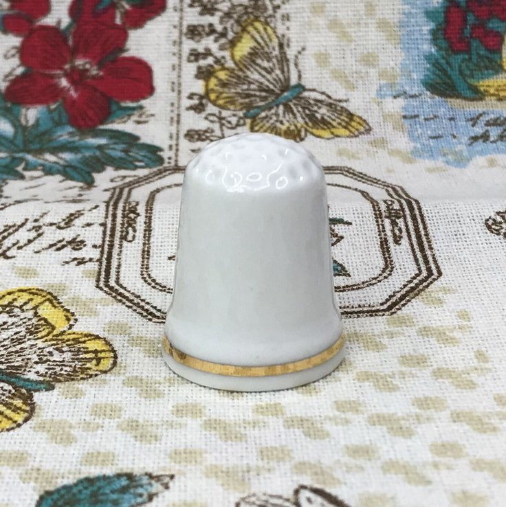 Custom Handicrafts Souvenir Ceramic Thimble