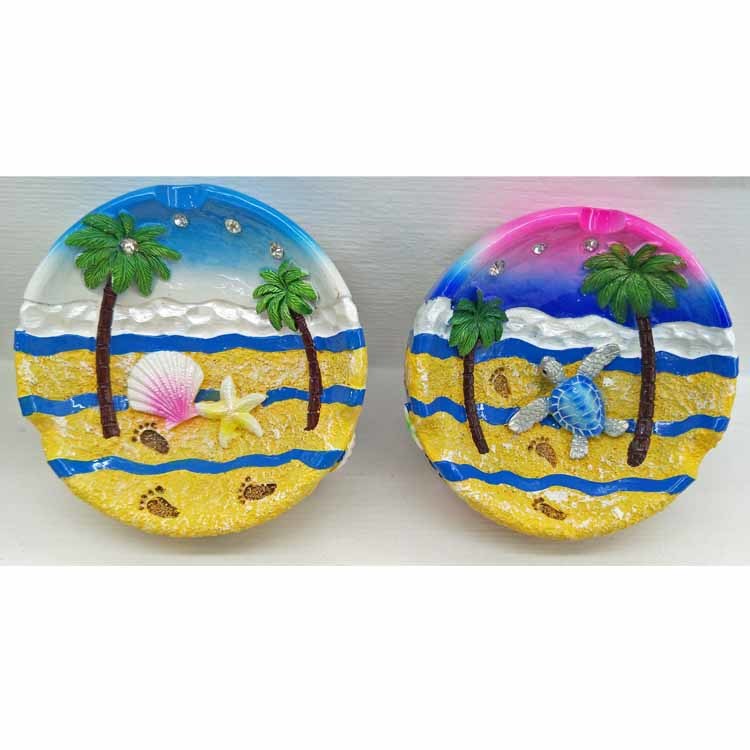 Custom Resin Car Ashtray Souvenir Wholesale Maldives Souvenir