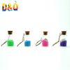 Wholesale Tourist Souvenir Gift Colorful Sand Bottle Keychain