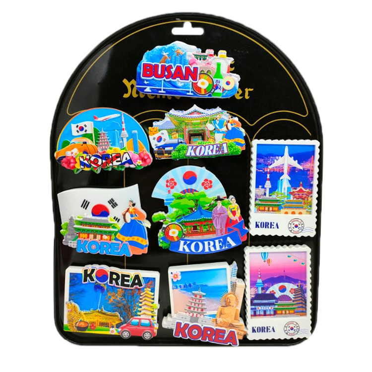 Custom Printed Dog Japanese City Resin Magnet Nagoya Hokkaido Okinawa Osaka Japan Souvenir Fridge Magnet