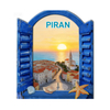 Custom Logo Resin Printed Nova Gorica Piran Slovenia Souvenir Fridge Magnet