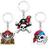 Custom Logo Alloy Metal Key Chain Caribbean Bahamas Nautical Pirate Souvenir Pirate Theme Keychain