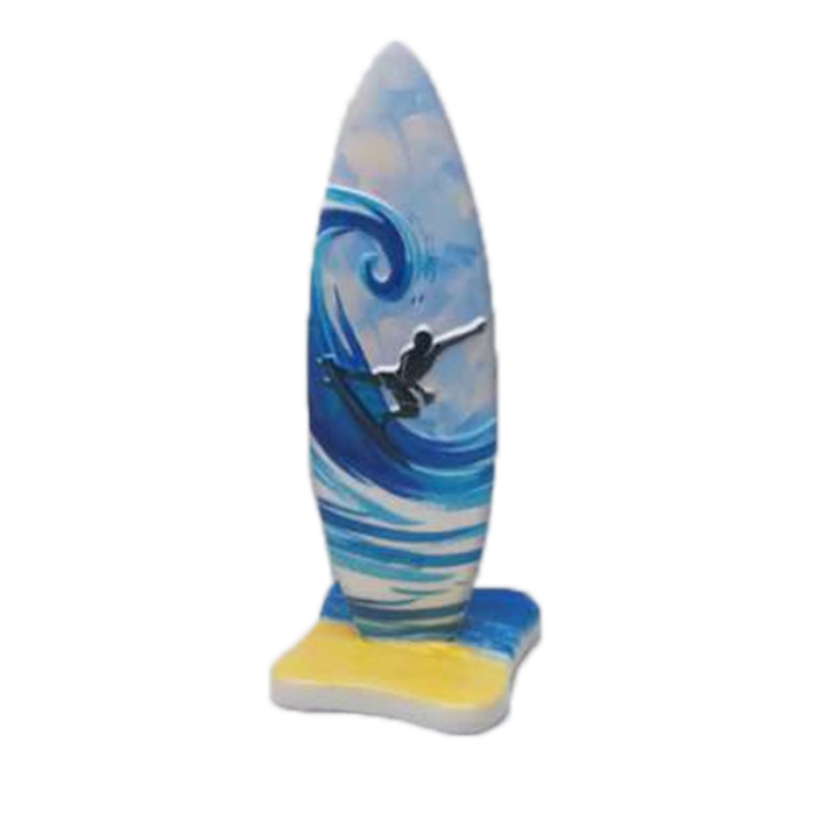 Custom Florida Beach Souvenir Resin Printed Surfboard Statue