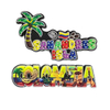 Factory Custom Logo Soft Pvc Rubber Fridge Magnet San Andreas Colombia Souvenir Fridge Magnet
