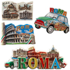 Custom Logo Resin 3D Country City Tourist Souvenir Fridge Magnet
