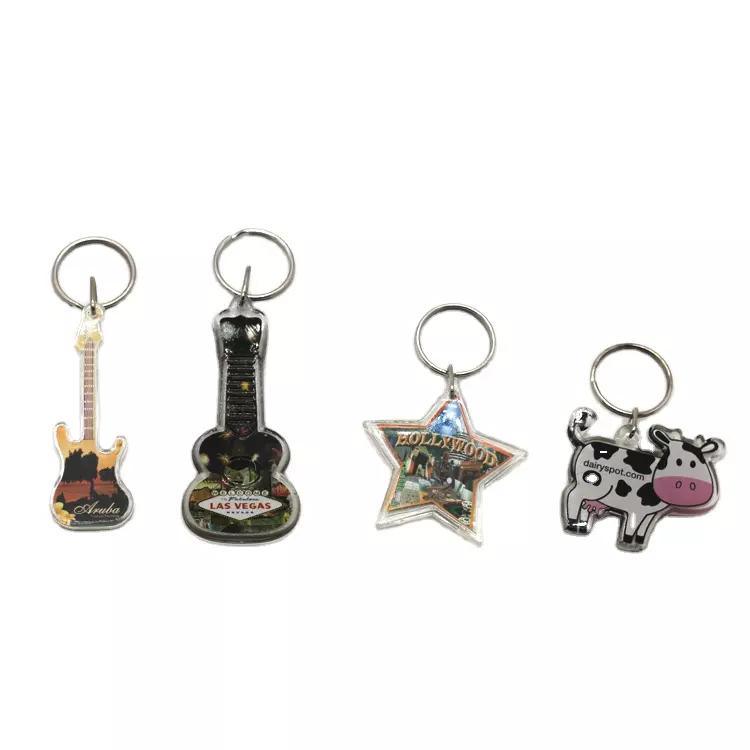 Custom Souvenir Turtle Shape Acrylic Keychain