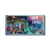 Custom Embossed Tourist Souvenir Aluminum License Plate Fridge Magnet