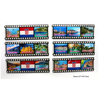 Custom Film Design Travel Croatia Souvenir Epoxy Fridge Magnet