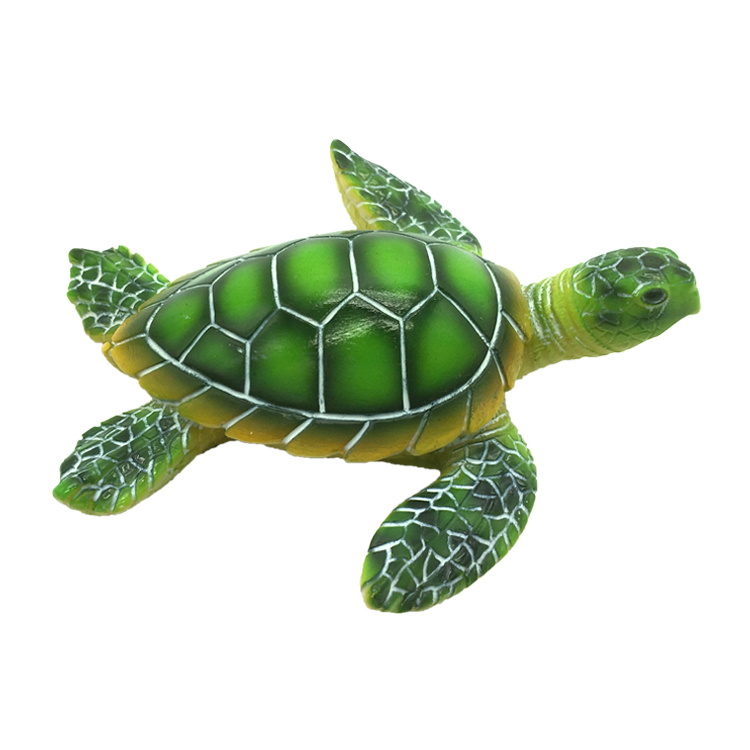 Tourist Souvenir Polyresin Sea Turtles Statue Resin Turtle Craft Figurine for Home Decor