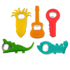 Wholesale Marine Life Beach Souvenir Beer Bottle Opener Cute Animal Silicone Bottle Opener