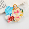 Custom 3D Resin Printing Beach Bikini Souvenirs Sicilia Fridge Magnet