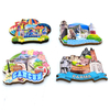 Custom Logo 3D MDF Country Travel Souvenir Magnet Wooden Refrigerator Magnet