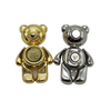 Custom Logo Zinc Alloy Metal Cute Movable Bear Germany Souvenir Keychain