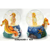 Custom Logo Resin Aruba Bahamas Caribbean Beach Souvenir Flamingo Snow Globe