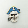 Custom Handmade Resin Skull Fridge Magnet Pirate Souvenirs Magnet