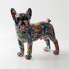 Nordic Home Decor Dog Statue French Bulldog Resin Art Sculpture