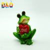 Custom Animal Figurine Resin Frog Statue Yoga Frog for Home Decor