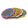 2022 Amazon Hotsale Ceramic Round Coaster Mandala Design Custom Sublimation Coasters