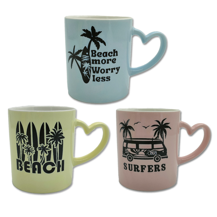 Custom Logo Island Beach Travel Souvenir Gift Coffee ODM OEM Ceramic Crab Mug